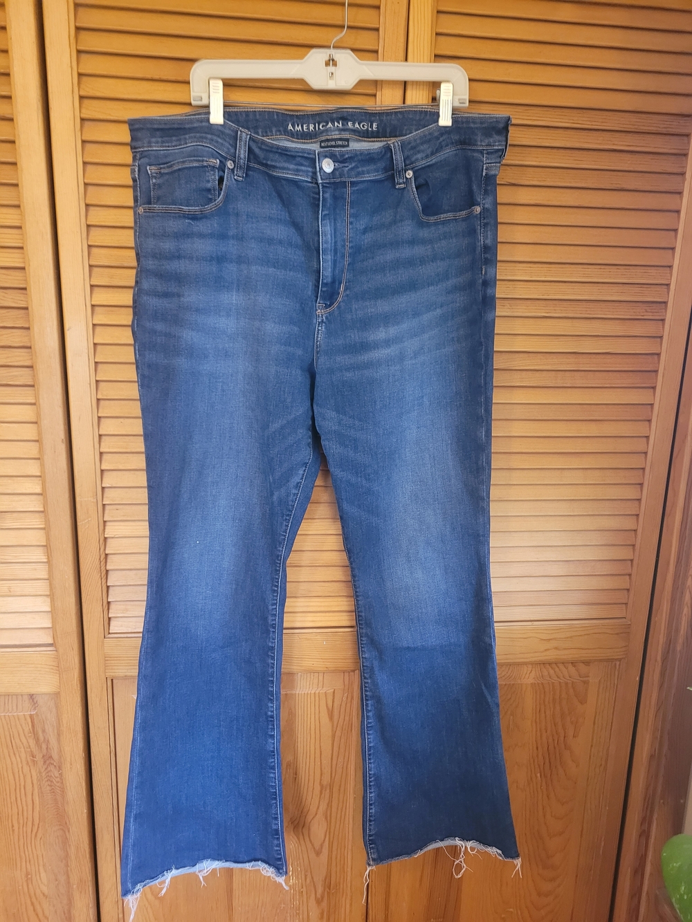 American Eagle Dark Blue Stretch Denim Jeans